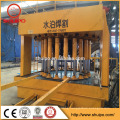 Fuel tank dished end forming machine